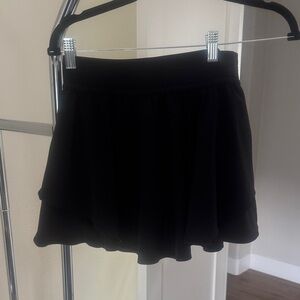 lululemon athletica Black Mini Skirt